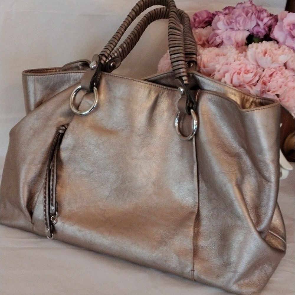 Plinio Visona Leather Bag